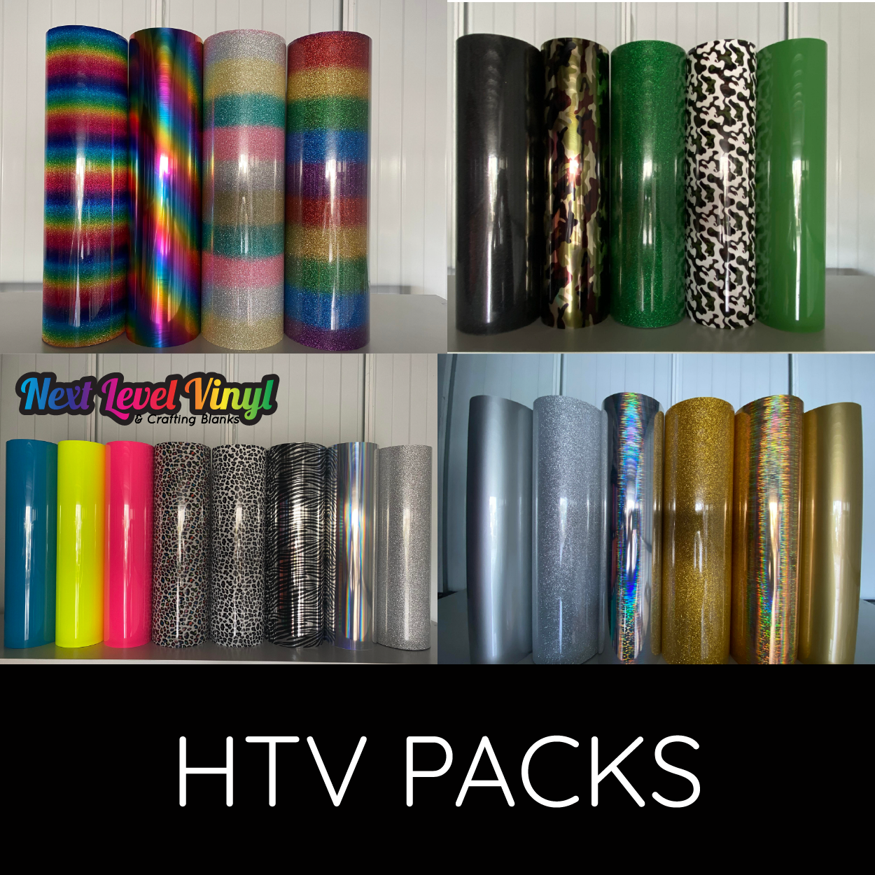 Shop All - Vinyl Packs & Mystery Box - HTV All Color Packs - MidSouth  Crafting Supplies
